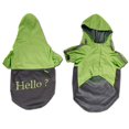 thumbnail image 1 of Chubasquero Pet Large Dog Rain Slicker Talla XXXL - Verde con gris oscuro Yuyangstore Impermeable impermeable plegable, 1 of 8