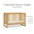thumbnail image 5 of Namesake Nantucket 3-in-1 Convertible Crib with Toddler Bed Conversion Kit, 5 of 7