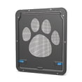 thumbnail image 3 of Pet Screen Door Magnetic Flap Screen Automatic Lockable Black Door for Small Cat Puppy, 3 of 7