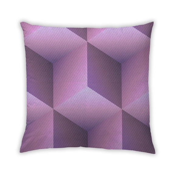 Ahgly Company Outdoor Square Contemporary Throw Pillow, 18 inch by 18 inch