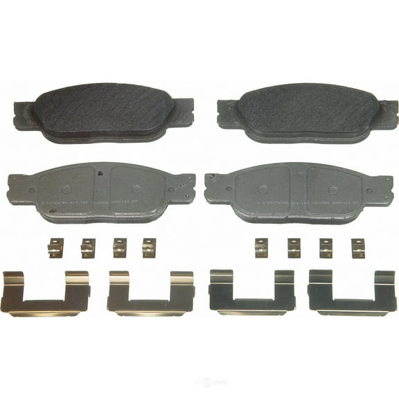 Wagner Brake Disc Brake Pad Set P/N:Mx805 Fits select: 2002-2005 FORD THUNDERBIRD, 2000-2006 LINCOLN LS