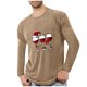 thumbnail image 2 of Blusas y camisas de manga larga con cuello redondo para hombre, deportivas, fitness, hogar, pijamas navideños estampados, camiseta de manga larga con cuello redondo, blusa de poliéster para hombre, 2 of 4