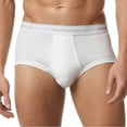 thumbnail image 2 of Stanfield’s Men’s Briefs, 6-pack (White, Large), 2 of 4