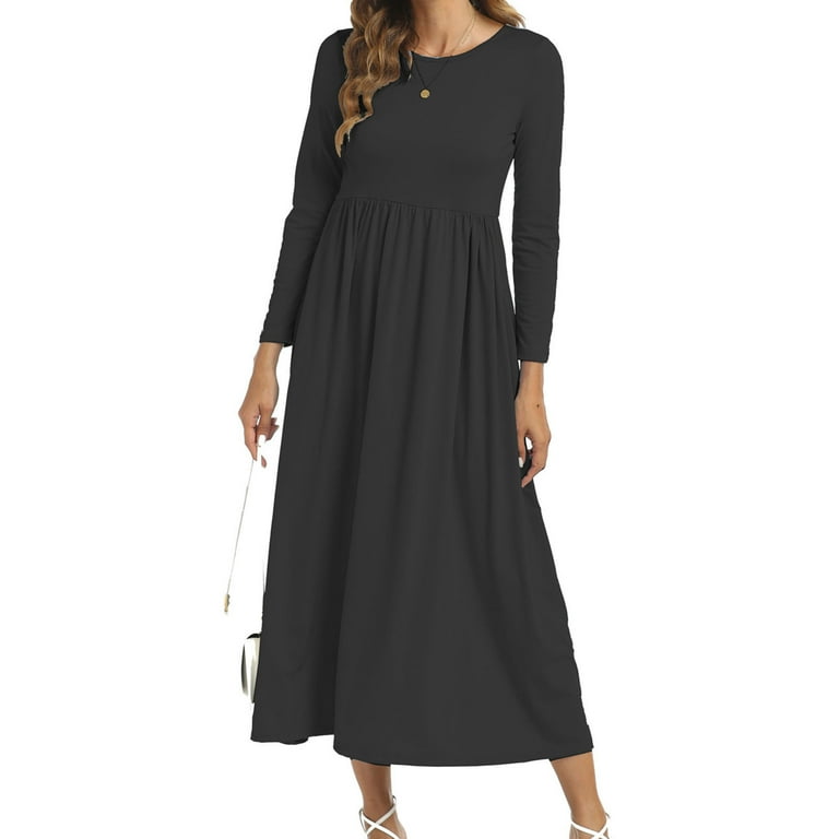 chinese dress ladies Long Sleeve Maxi Dress main image 0