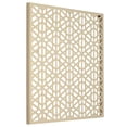 thumbnail image 5 of Dahlia Studios Laser Cut Geometric Screen 24" Square Glossy Gold Wall Art, 5 of 7