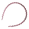 thumbnail image 1 of Diadema Zig Zag para Mujer Macarena Aliceband Vino Rojo, 1 of 7