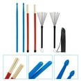 thumbnail image 7 of Black Drum Brush Kit with Storage Bag - Retractable Wire Brushes, 7 of 7