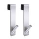 thumbnail image 1 of Ganchos para puerta de ducha Wior de acero inoxidable de 12,7 cm, paquete de 2, 1 of 7