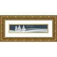 thumbnail image 1 of Murdock, Ramona 24x8 Gold Ornate Wood Framed with Double Matting Museum Art Print Titled - Silent, 1 of 4