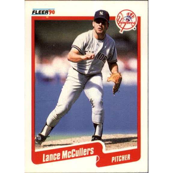 1990 Lance McCullers Fleer Baseball Card #448