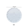 thumbnail image 1 of Moule en Silicone Réutilisable Transparent Motif Mandala Plateau de sous-Verre pour Débutants Artistes, 1 of 6