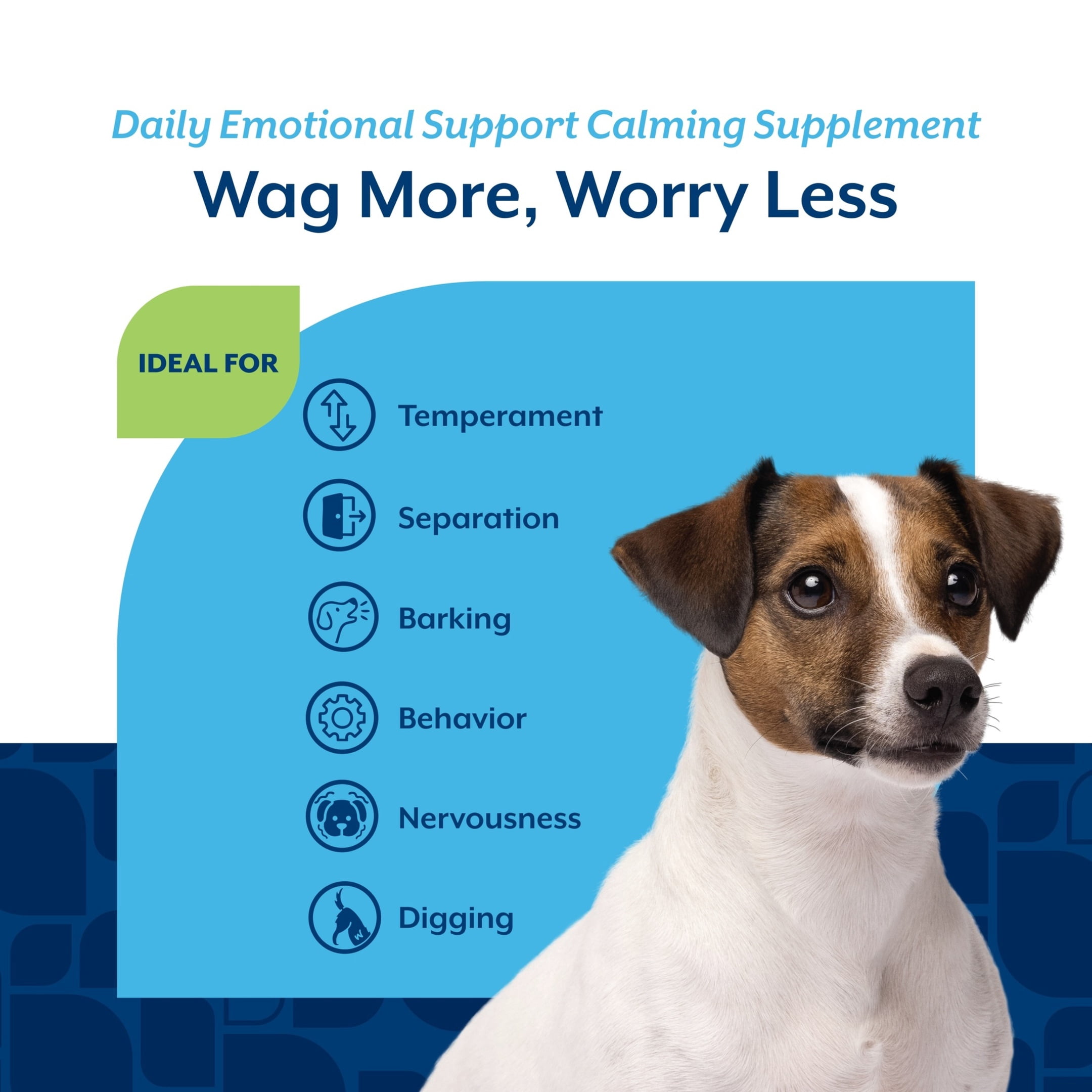NaturVet Emotional Support + 24/7 Support Soft Chews for Dogs 120ct