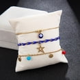 thumbnail image 2 of Tobillera HUOGUO Personality Bohemian Metal Multicapa Coco, 2 of 5
