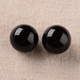 thumbnail image 2 of Natural Black Onyx Round Ball Beads Gemstone Sphere No Hole/Undrilled 16mm, 2 of 2