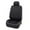 Black 2pcs, variant on Luzkey PU Leather Car Seat Covers, Washable Front Rear Seat Covers, Classic Waterproof Protector for Vehicles Suvs Car Accessories Gray