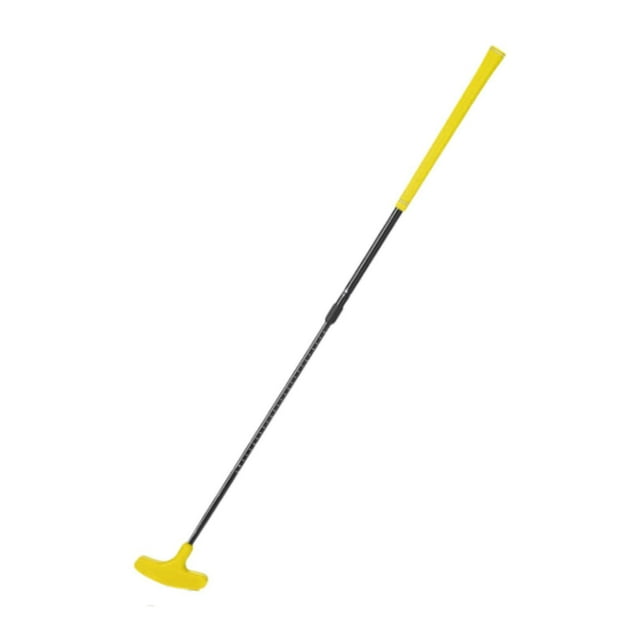 Almencla Golf Putter Retractable Adjustable for Indoor Outdoor Background Home Office Yellow