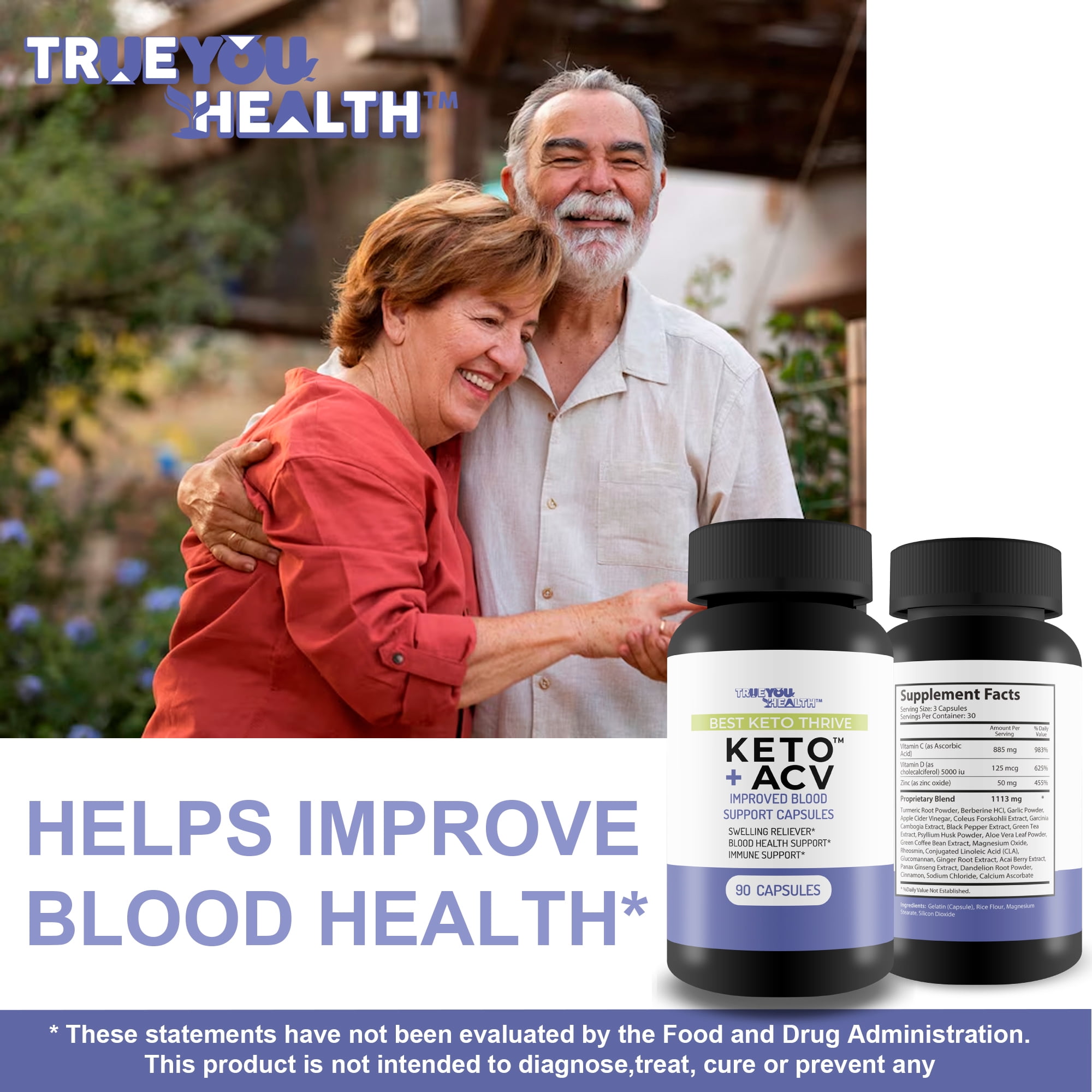 Best Keto Thrive Keto + Acv Improved Blood Support Capsules - Our Best Keto Friendly Blood Balance & Blood Flow Supplement for Blood Health, Sugar Health, Immune Support, & Healthy Swelling Response
