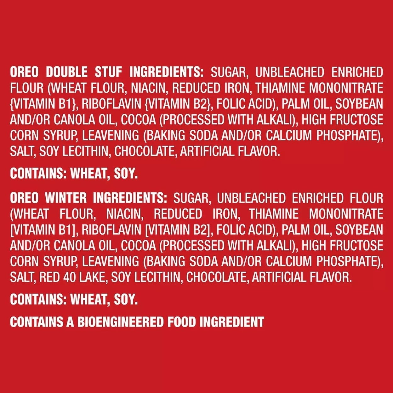 Oreo Winter Treats Cookie Variety Pack, 1.02 Ounce (Pack of 45)