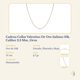 thumbnail image 2 of Cadena Collar Valentino De Oro Italiano 10k, Calibre 2.3 Mm, 55cm, 2 of 5