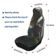 thumbnail image 4 of Pofeuu Forest Stone-Colored Dragon Print Automotive Car Seat Covers Flat Cloth Full Set Seat Covers,Car Seat Covers front seats for Cars Trucks and SUVs(Two packs), 4 of 7