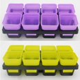 thumbnail image 4 of Maceta de plástico con 8 orificios, bandeja para semillas de plantas suculentas, suministros para guardería y jardín JShteea  El nuevo, 4 of 6