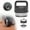 Black, variant on Universal Chug Cap Replacement Lid for 18 26 36 64 Oz Water Bottles Leak Proof Durable Drink Accessory