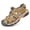 Coffee color, variant on Men's Handmade Sandals, Durable Sewn Casual Shoes with Non-Slip Sole for Indoor, Outdoor, Beach, and Sports Activities