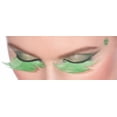 thumbnail image 2 of Forum Novelties Women's  Long Green Feather Fairy False Costume Eyelashes, 2 of 2