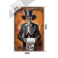thumbnail image 5 of Skull Tin Sign, Your Butt Napkins My Lord Vintage Aluminum Sign, Funny Bathroom Decor Skeleton Metal Tin Sign, Skeleton Poster, Bathroom Decor Poster, Painting, Prints 12"x8", 5 of 6
