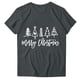 thumbnail image 2 of Fiudx Ofertas Del Día Blusa de Manga Corta con Estampado de Moda para Mujer, Divertida Camiseta con Cuello Redondo, 2 of 3