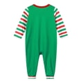 thumbnail image 3 of Aunavey Matching Family Christmas Pajamas Sets Holiday PJ's with ELF Printing Loungewear Sleepwear, 3 of 5