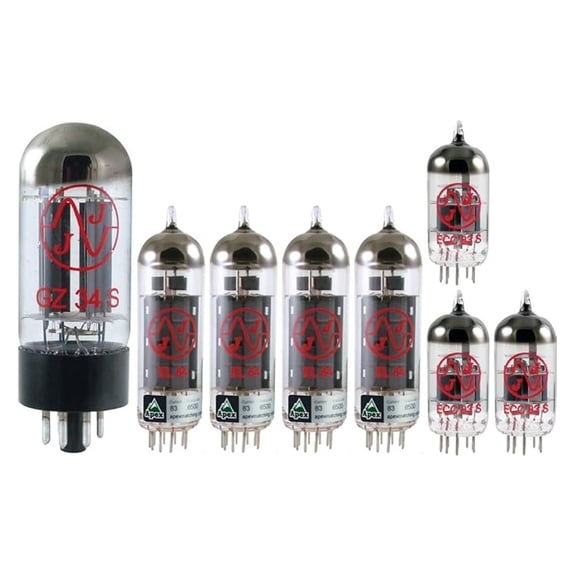 Vacuum Tube Set for Vox AC30CC2 Amplifier - Matched T-12AX7, T-EL84, & T-5AR4 Tubes - Premium Replacement Kit for Guitar Amps