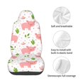 thumbnail image 4 of Balery Funny Little Pigs Funda de Asiento para Auto con Diseño - Cubierta Frontal Suave y Transpirable con Protector Antideslizante- 1 Unidad, 4 of 5