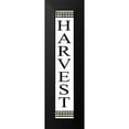 thumbnail image 2 of Jacobs, Cindy 7x24 Black Modern Framed Museum Art Print Titled - Harvest Sign, 2 of 5