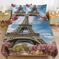 thumbnail image 2 of Eiffel Tower Bedding Set with Zipper Closure for Girls & Boys, 2 of 6