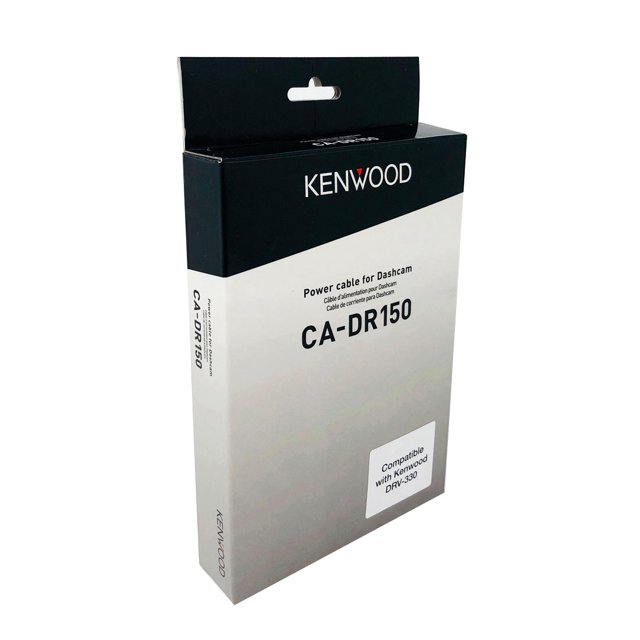 Kenwood CA-DR150 Hardwired Fitting Kit Power Cable for DRV-330 Dash Cam