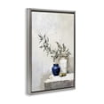 thumbnail image 4 of Stupell Industries Olives & Pottery Still Life Plants & Flowers Painting Gray Floater Framed Canvas Art Print Wall Art, 17 x 25, 4 of 10