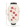 thumbnail image 2 of Linterna JanHm diseño de flor de cerezo farolillos estilo japonés seda 2 uds, 2 of 2
