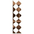 thumbnail image 3 of Ekena Millwork 47"H x 1/8"T Marrakesh Adjustable Acrylic Decorative Slat Wall Panel Kit, Bronze Mirror (contains 11 Slats + 1 Straight Edge Starter Slat), 3 of 11