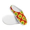thumbnail image 3 of Lsque Music Colors Pattern Womens Comfort Cotton on Scuff With Memory Foam and Anti-skid Sole Slipper-39/40, 3 of 7