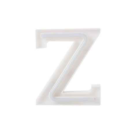 

Baocc led lights LED USB Letter Lights Light Up White Letters Standing Hanging A-Z & home decor