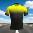 thumbnail image 4 of Yaoyar Men's Cycling Bike Jersey Short Sleeve with 3 Rear Pockets- Moisture Wicking, Breathable, Quick Dry Biking Shirt, 4 of 4