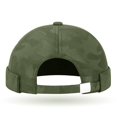 thumbnail image 3 of Hsqqdc Men Unisex Docker Hat Fashion Melon Skin Cap Adjustable Brimless Sailor Beanie, 3 of 7