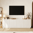 thumbnail image 2 of CHIC HOUSE 70" Sideboard Buffet Cabinet with Storage, White, 2 of 5