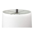 thumbnail image 3 of Lampe de Table de 29 Po avec Corps en Sablier (Gris Ardoise), 3 of 5