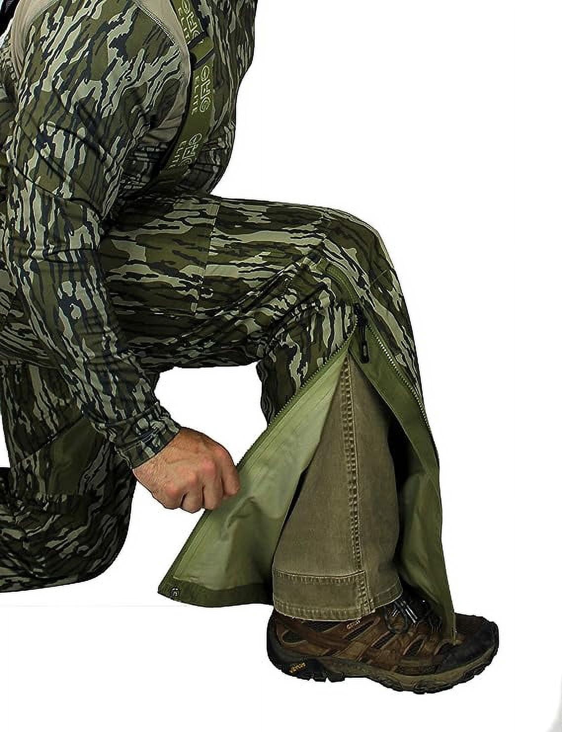 Paramount Outdoors EHG Elite Engineered Hunting Gear Piedmont Waterproof Convertible Camo Hunting Bib Pant (Mossy Oak Break-up Country)