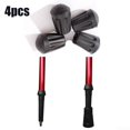thumbnail image 5 of 4Pcs Walking Stick Rubber Ferrules Cane Crutch Tip Ends Trekking Pole Tip Cover, 5 of 6