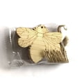 thumbnail image 3 of MLINS  10 PCS Bee Decorations Present Wood Craft Shapes Fruit Tassel Charm DIY, 3 of 8