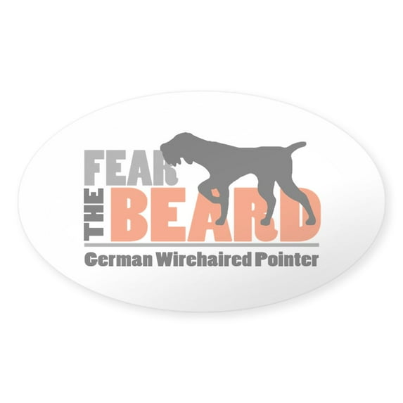 CafePress - Fear The Beard Gwp Sticker - Sticker (Oval)