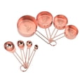 thumbnail image 1 of Utensilios de cocina de s s de de medir del acero inoxidable Sunnimix Cucharas medidoras tazas, 1 of 8